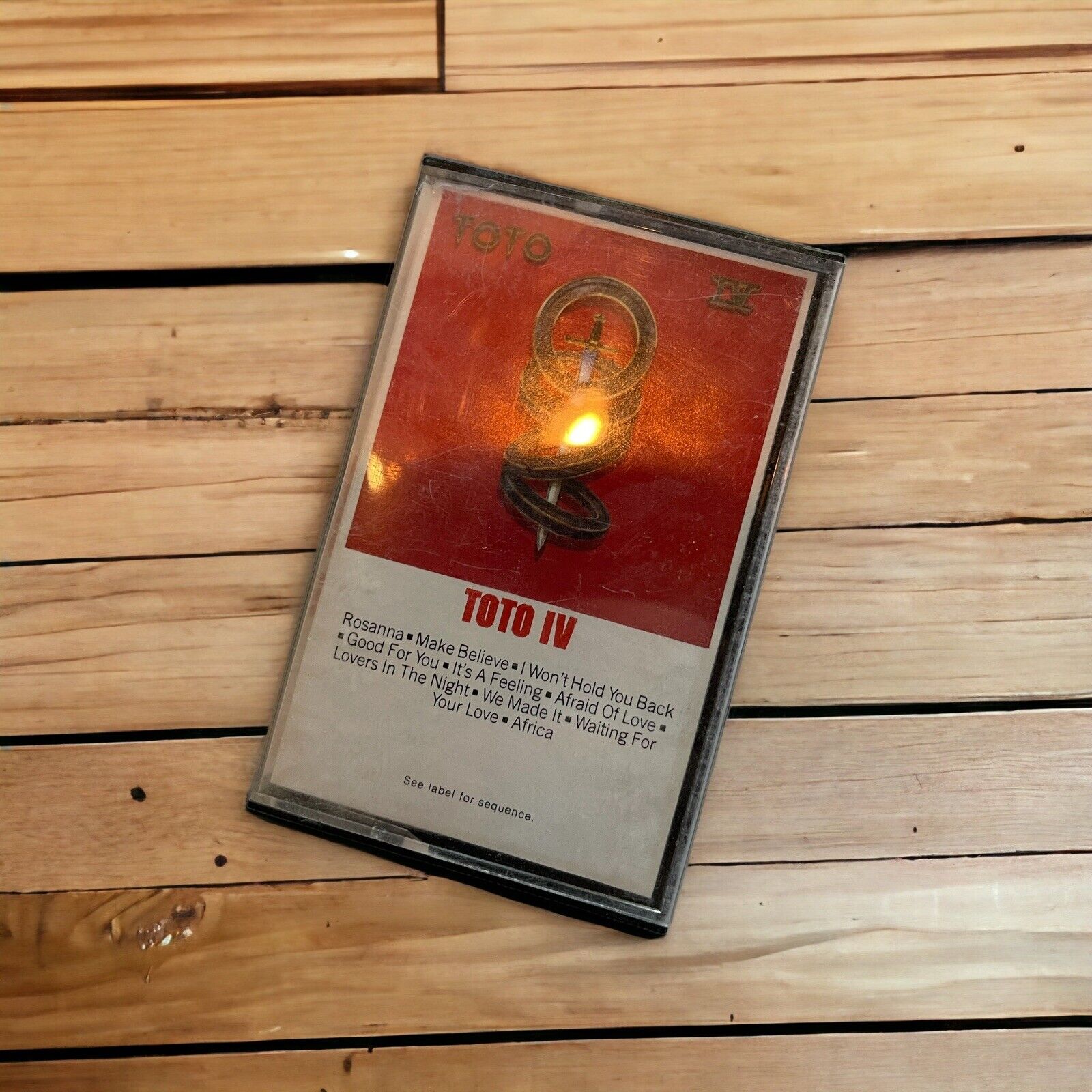  Toto IV Cassette Tape