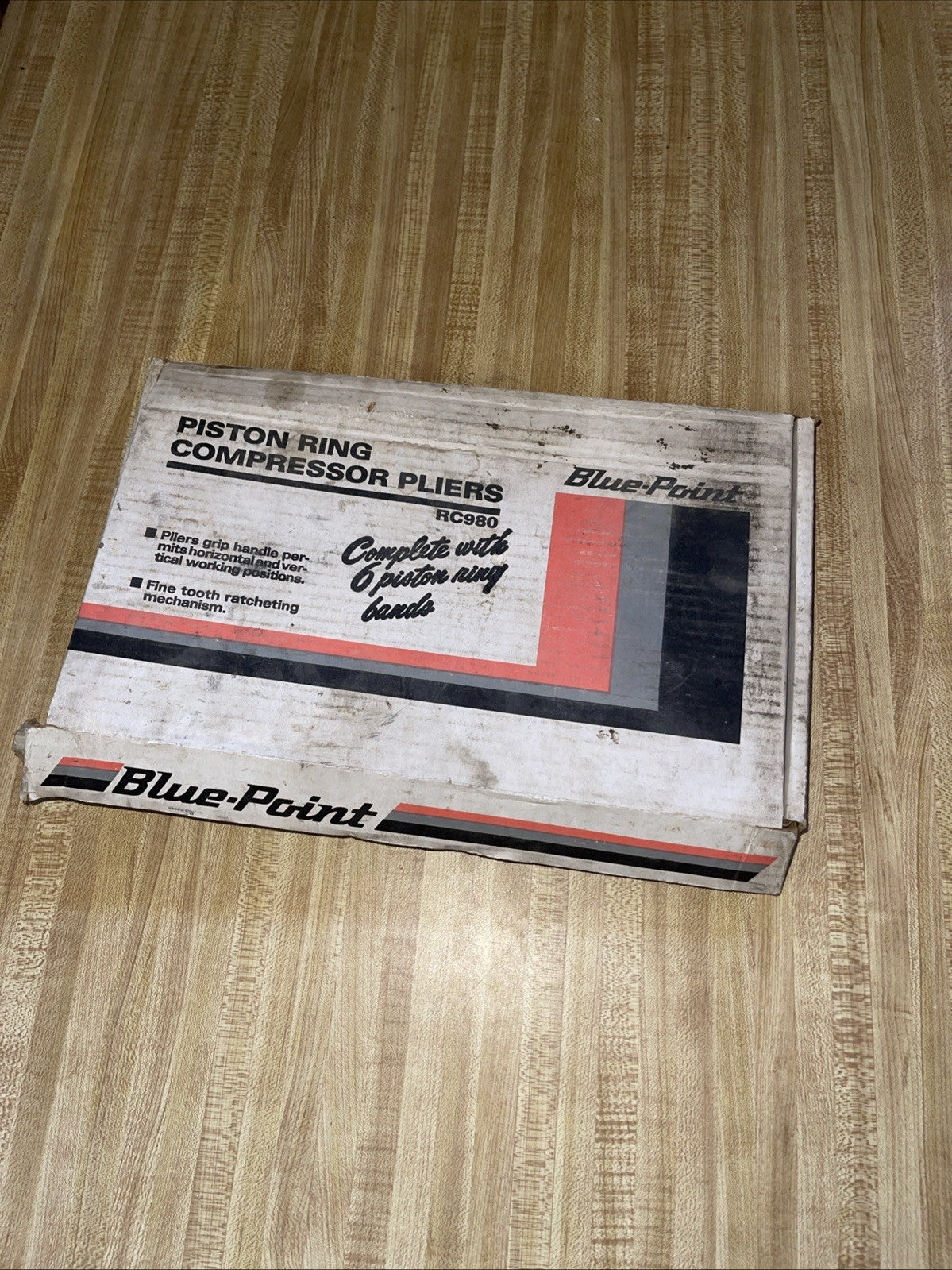 Blue-point Ring Compressor Set RC980 Made In USA Pliers and 6 Rings