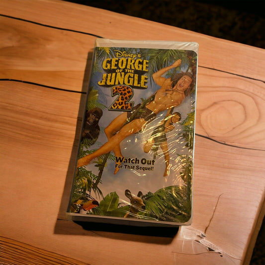 George of the Jungle 2 VHS 2003 Walt Disney Comedy Adventure Movie
