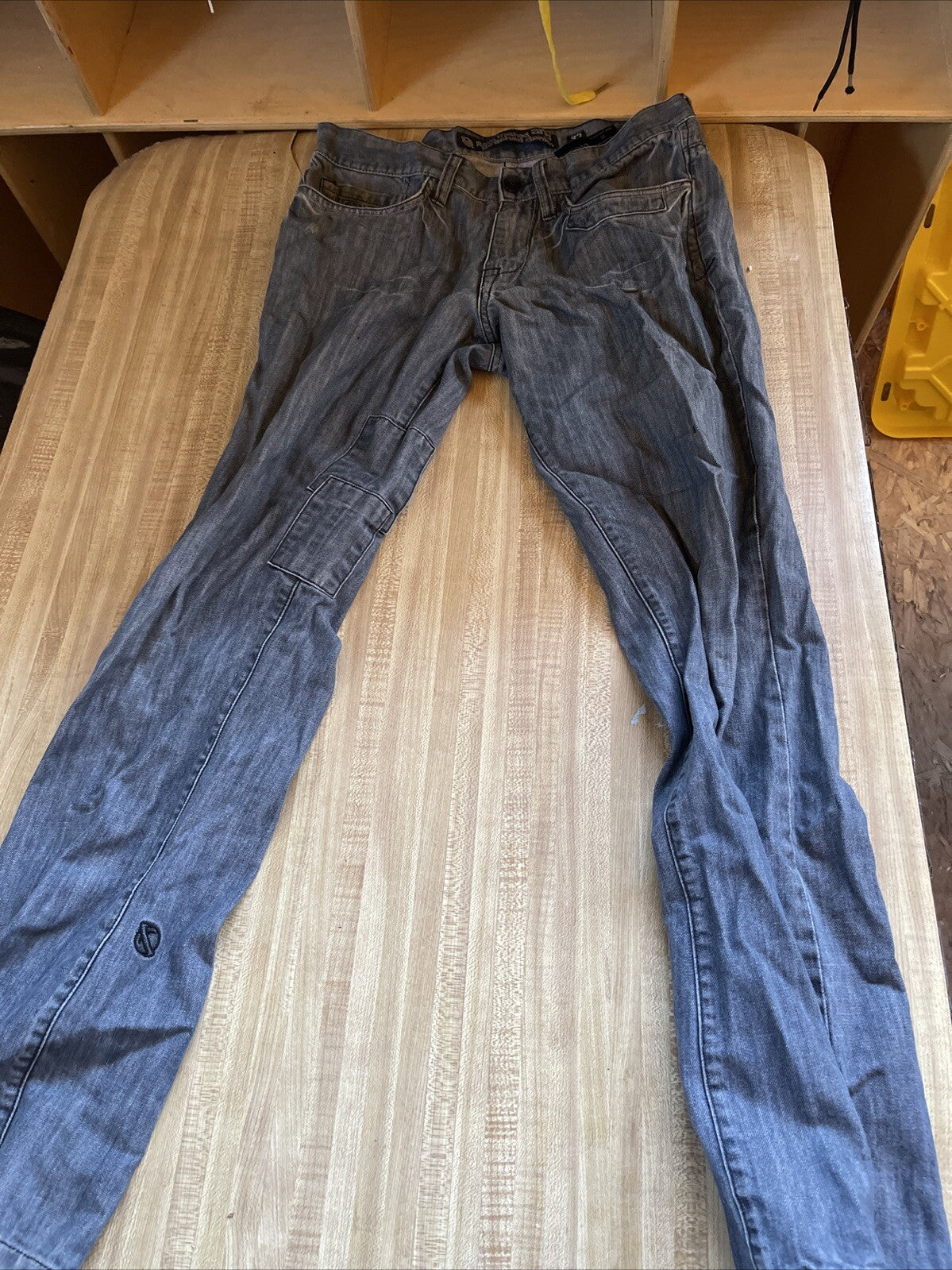 Raw Trashed And Thrashed Denim Jeans 32x30