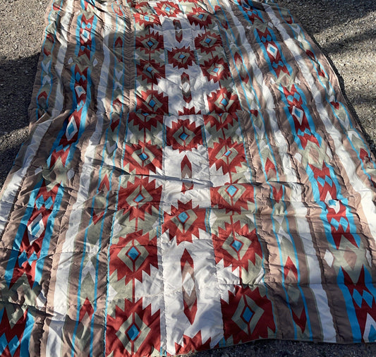 Aztec Southwestern Print Blanket