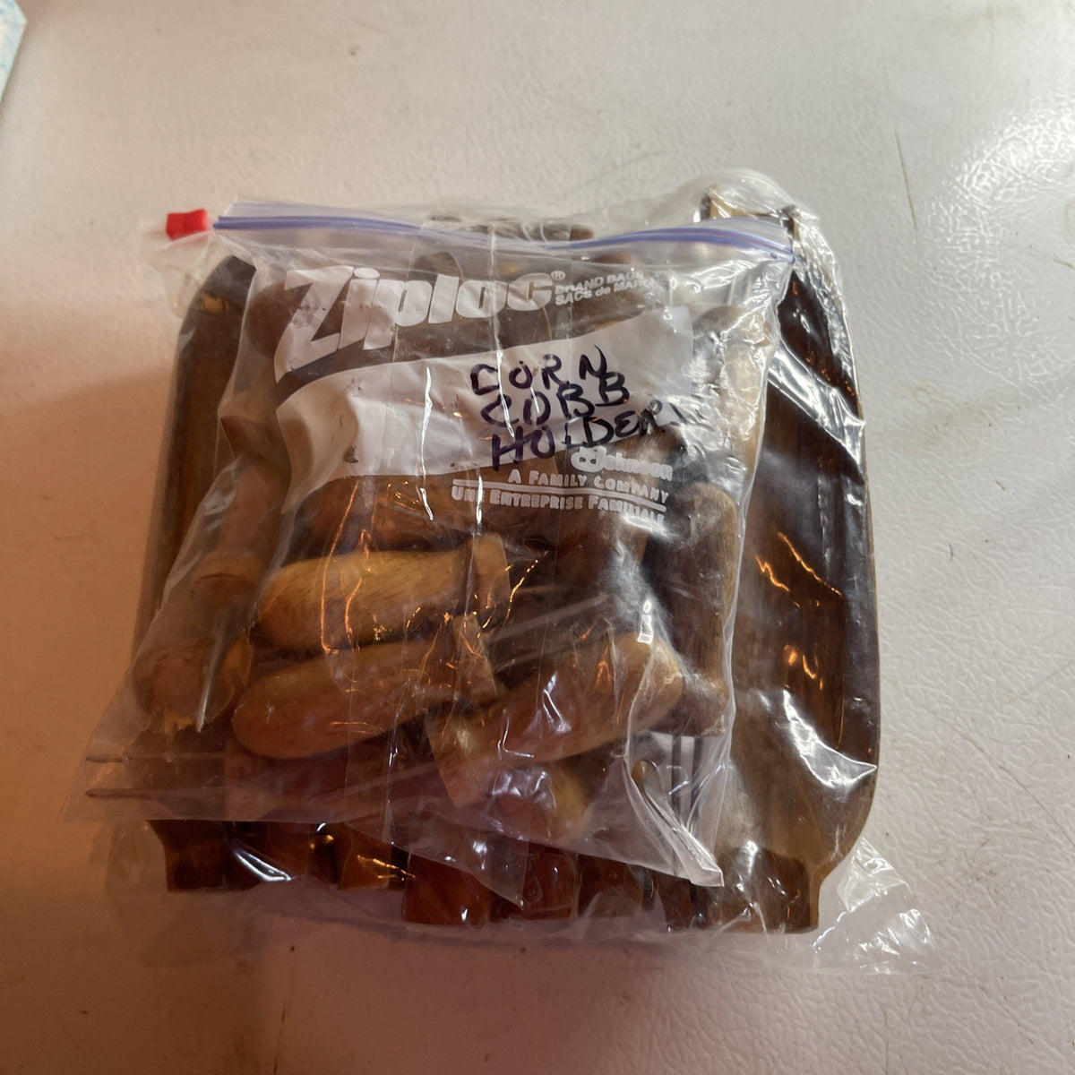 Wooden Corn Cobb Holders 