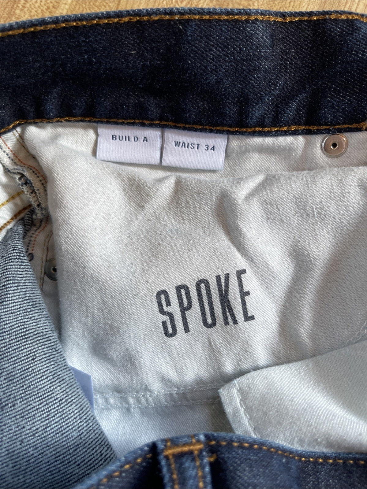 Spoke Build A Selvedge Jeans 34/29