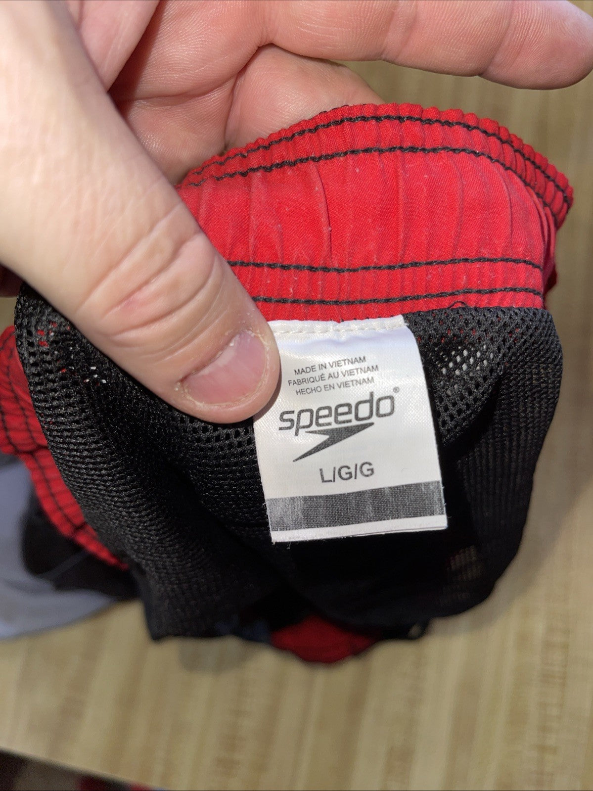 Speedo Swim Trunks Large 