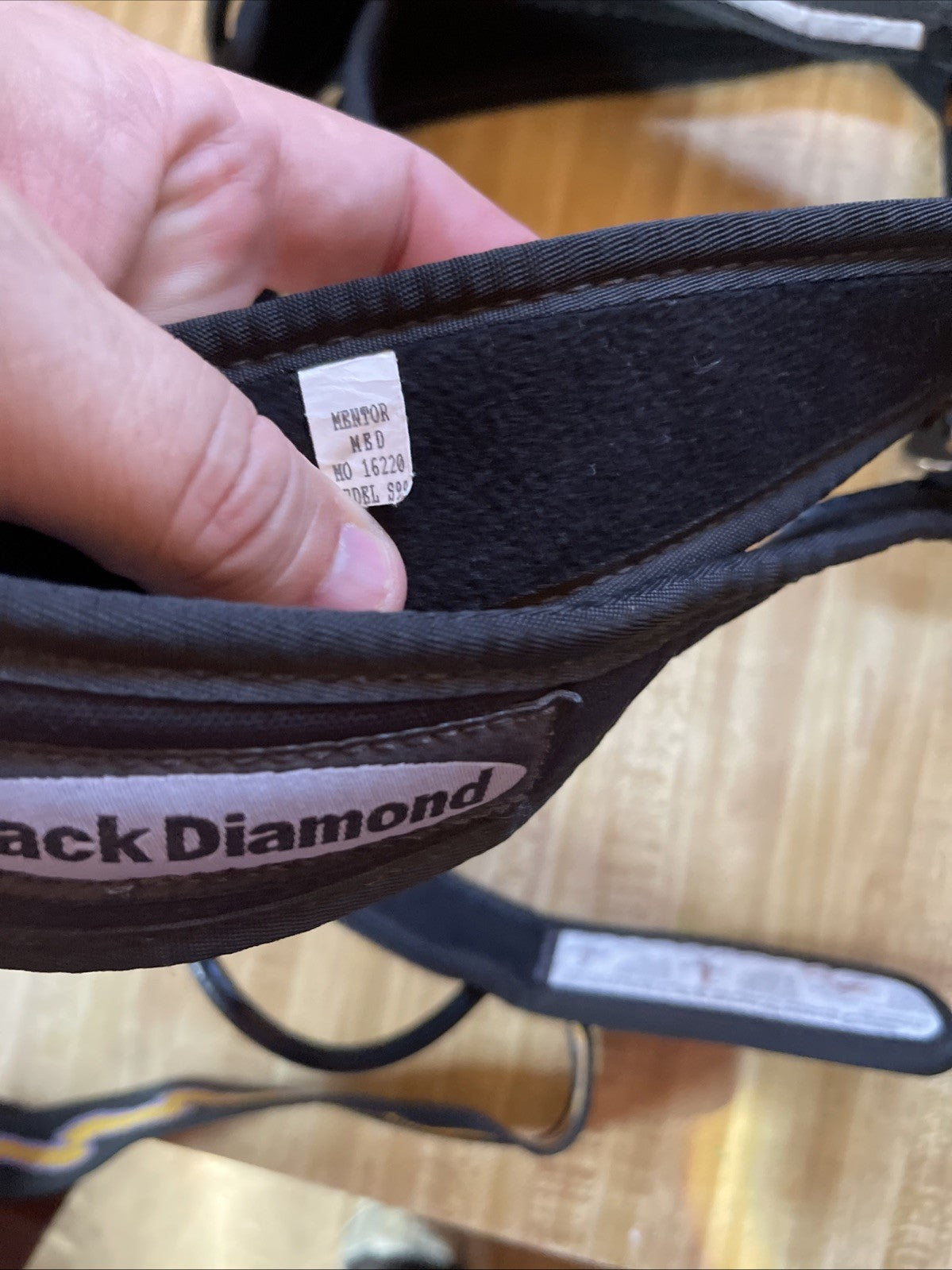 Black Diamond Climbing Harness Medium 