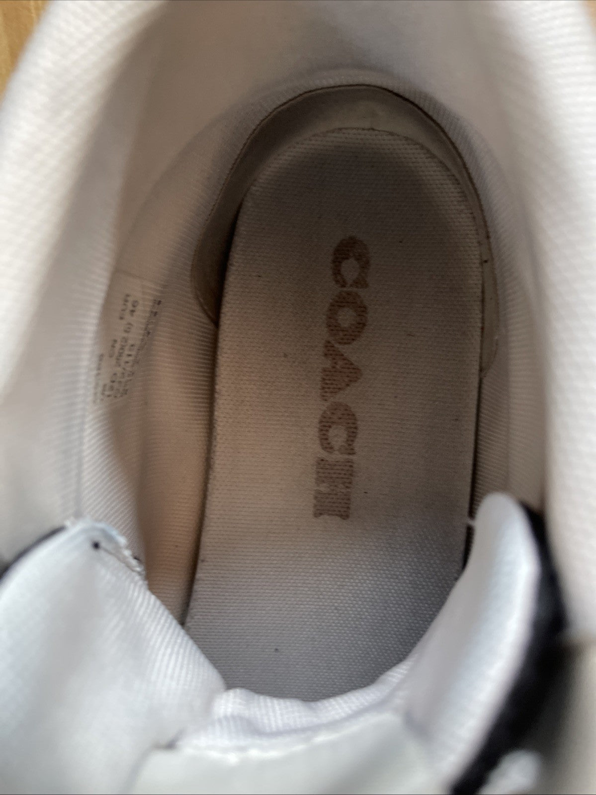 Coach Men’s High Top Sneakers Size 12