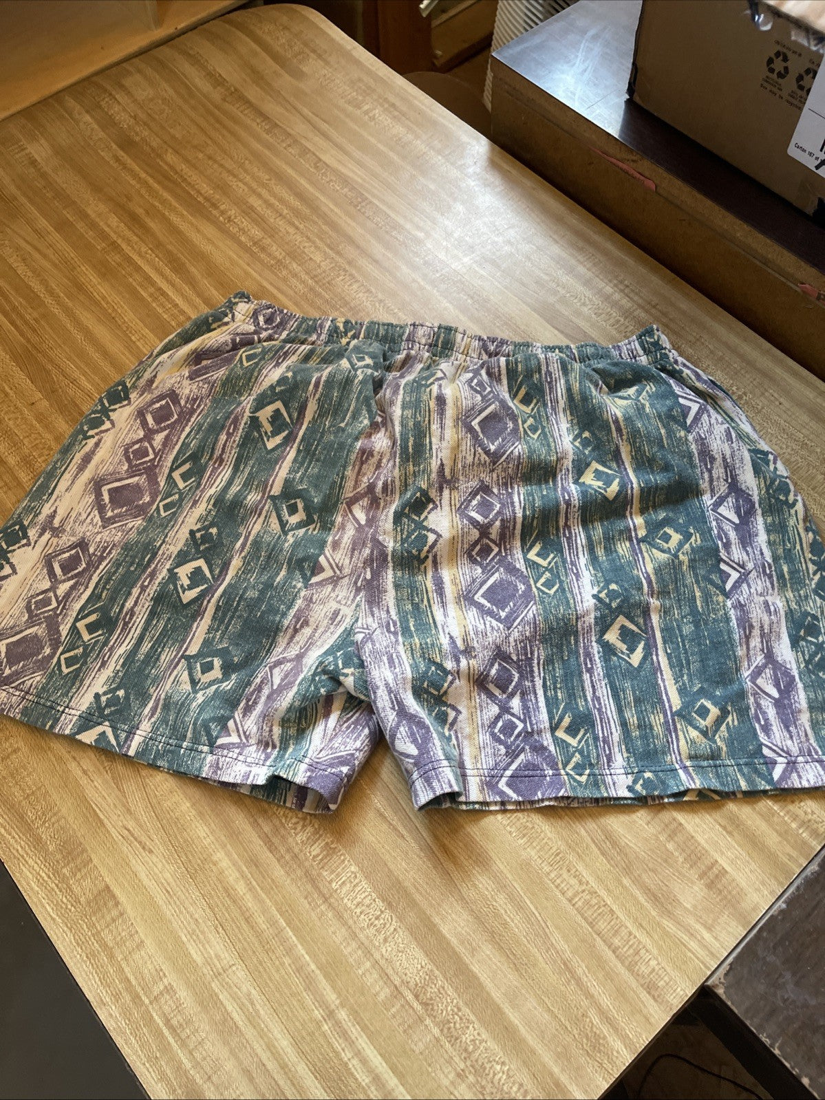Nautic Compass Drawstring Shorts 34