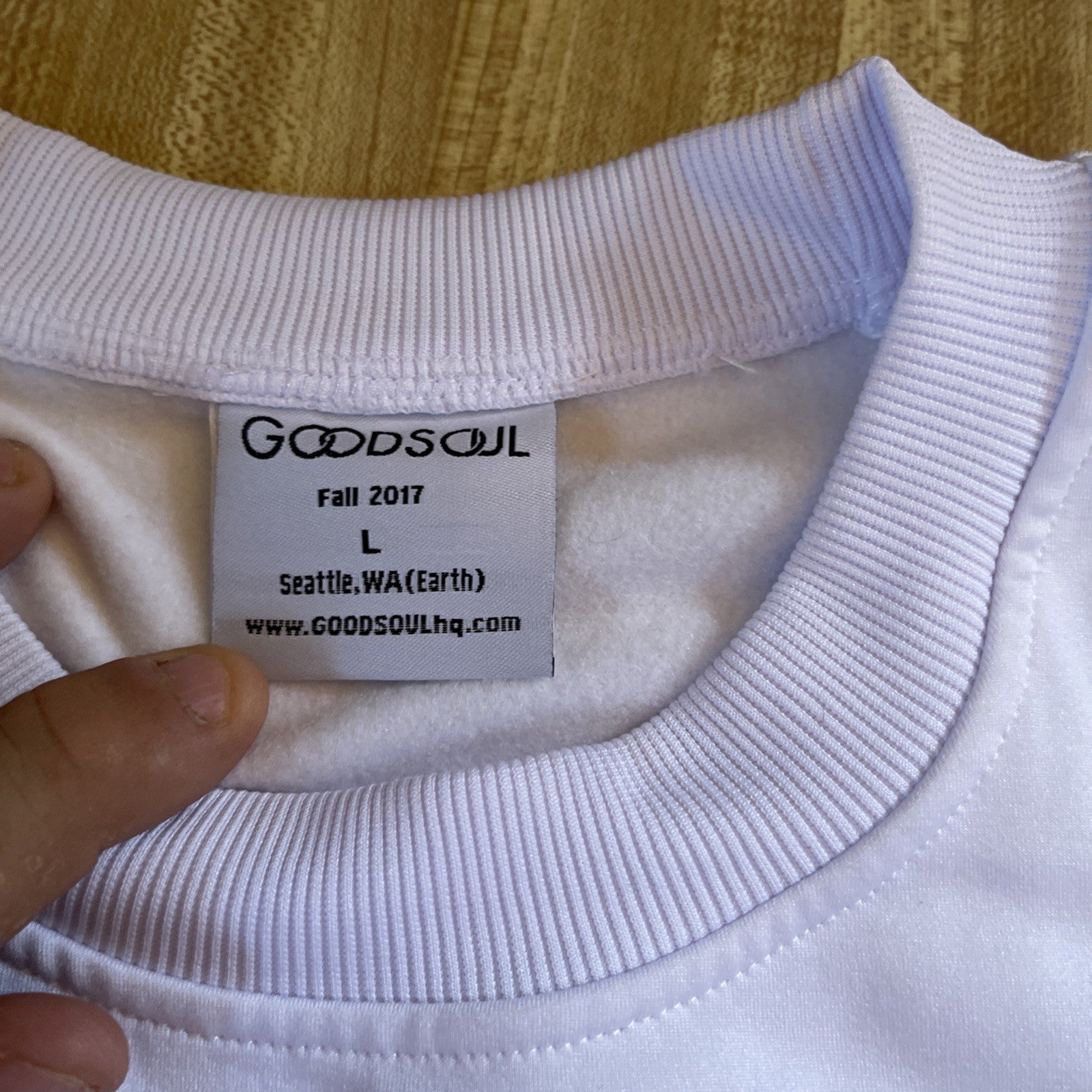 Goodsoul Seattle Sweatshirt Large 