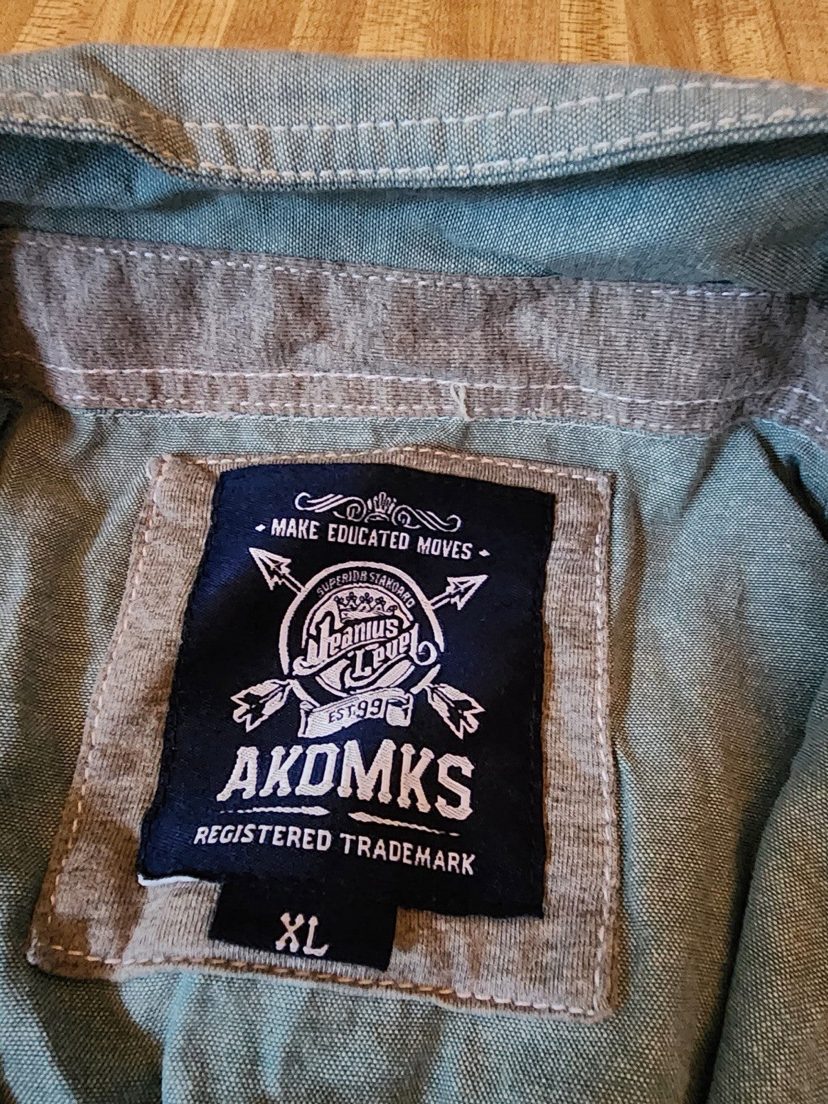 akdmks shirt XL