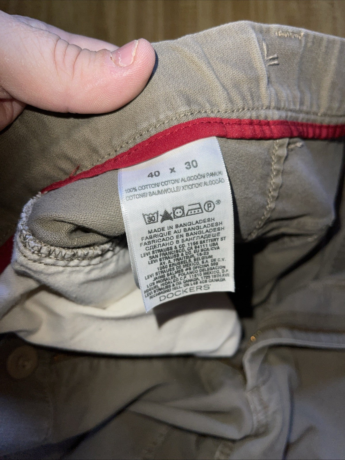 dockers d3 classic fit 40/30