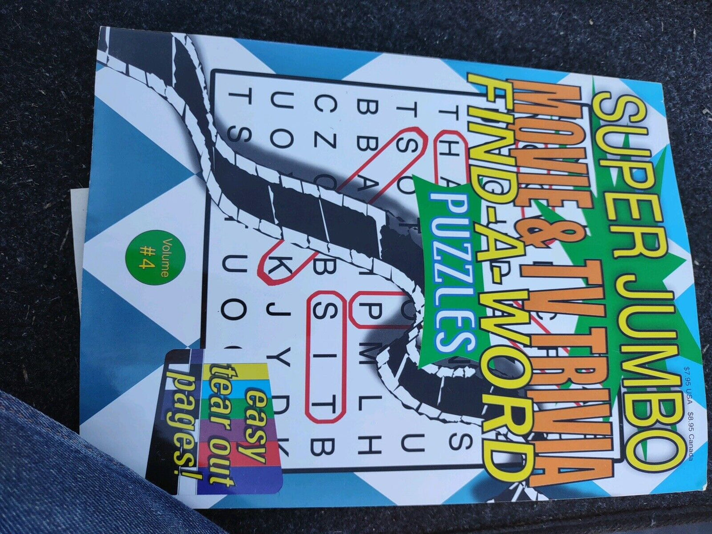 Super Jumbo Find A Word Puzzle 