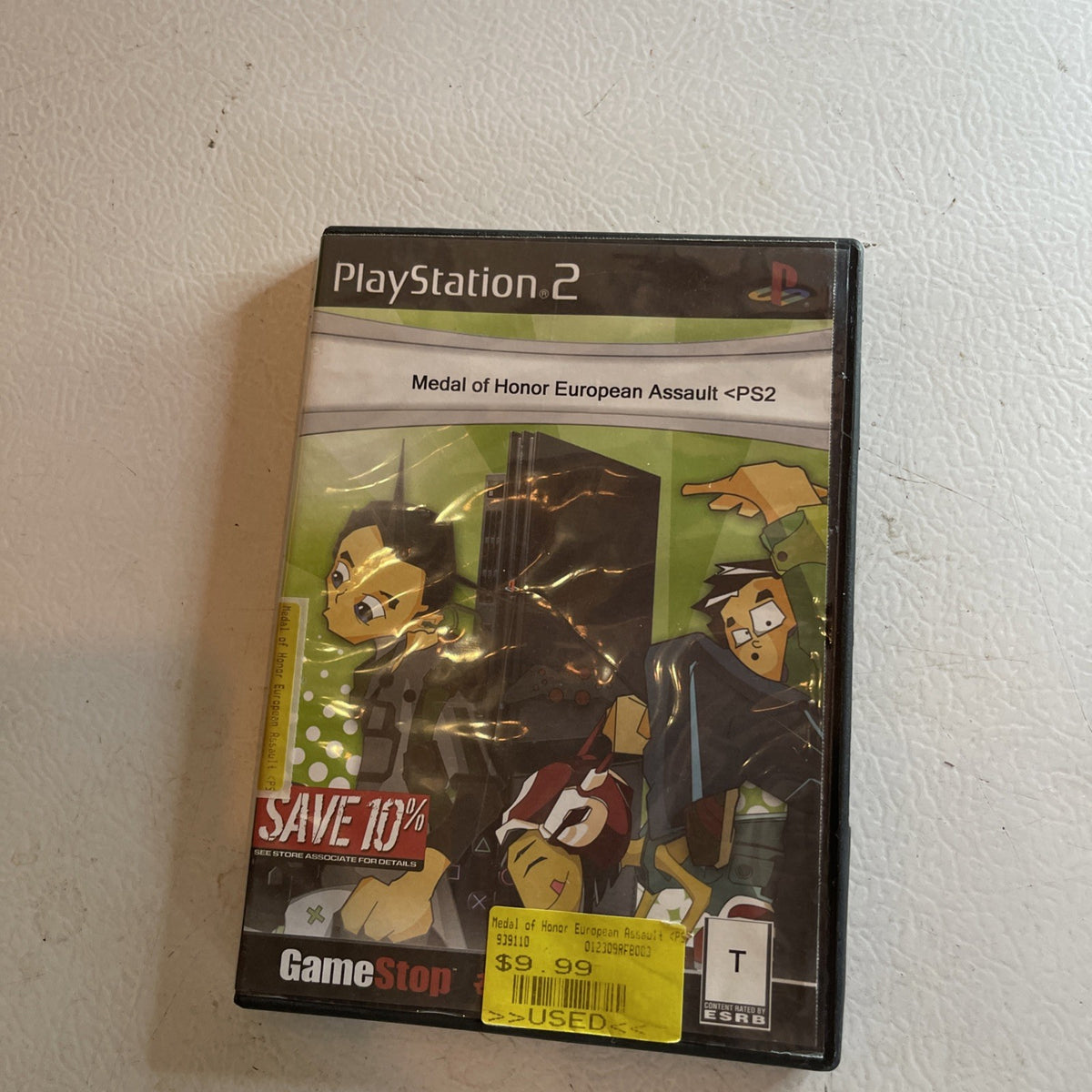 medal of honor european assault ps2