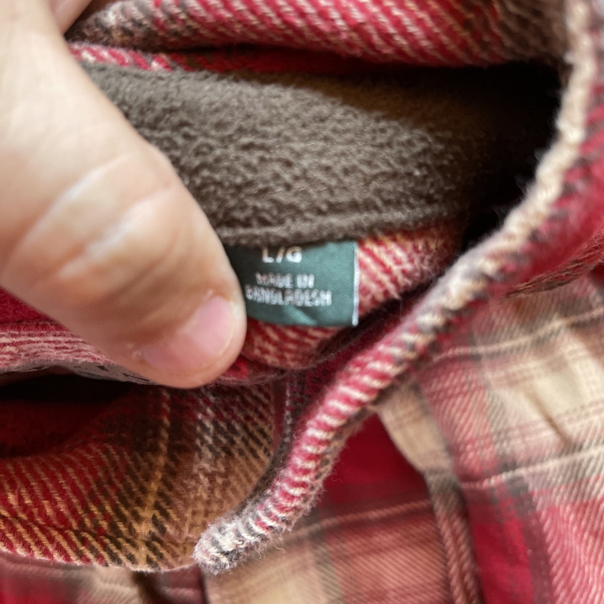 Orvis Heavyweight Flannel Shacket Large 
