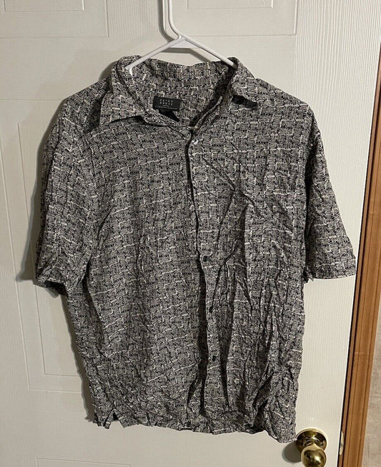 Crazy Horse Button Up Large 