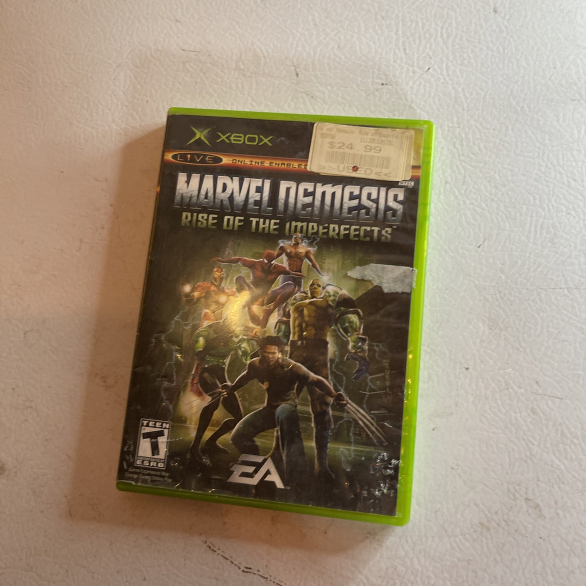 Marvel Nemesis: Rise of the Imperfects (Microsoft Xbox, 2005)