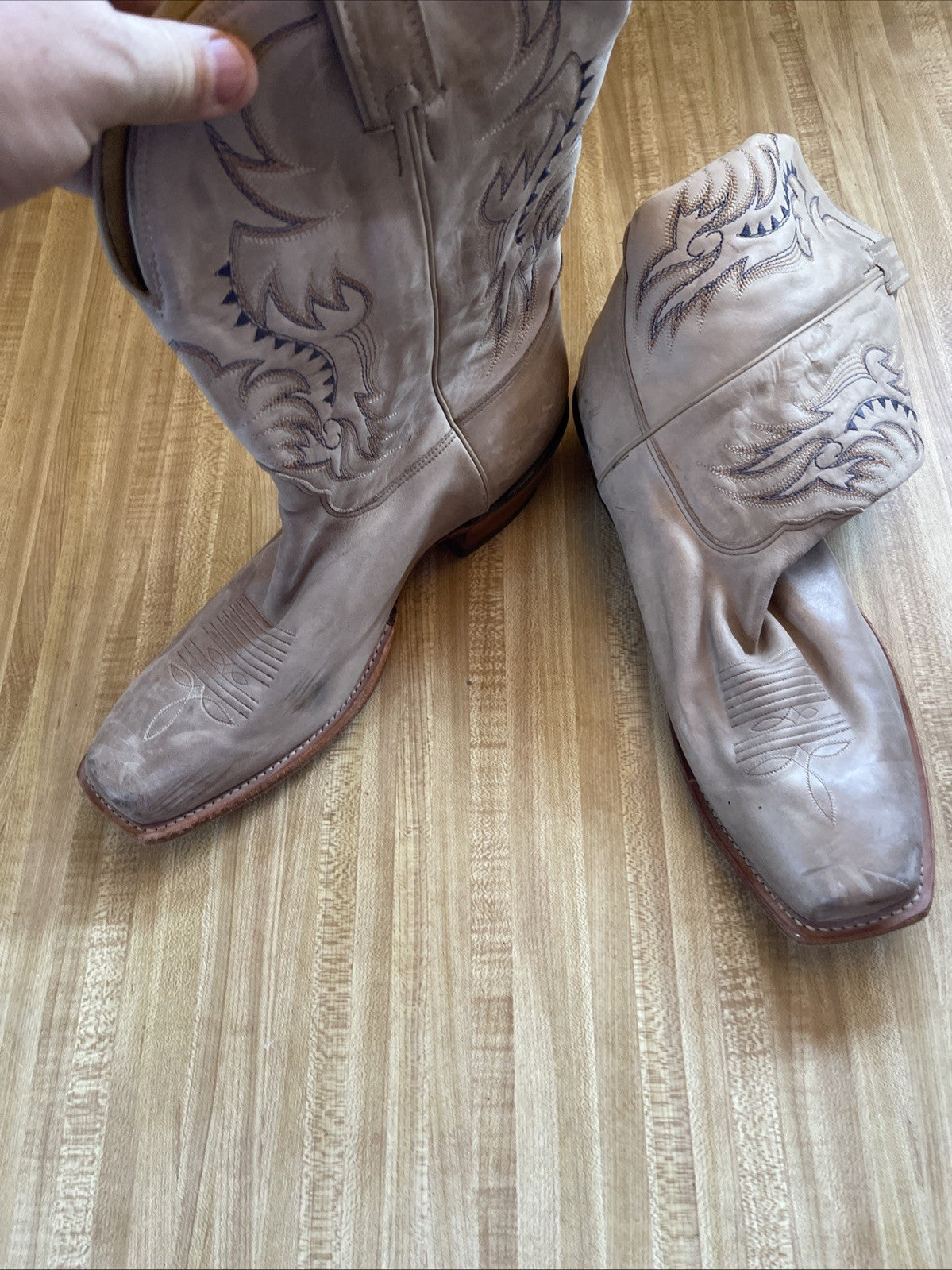 nocona cowboy boots 13 EE