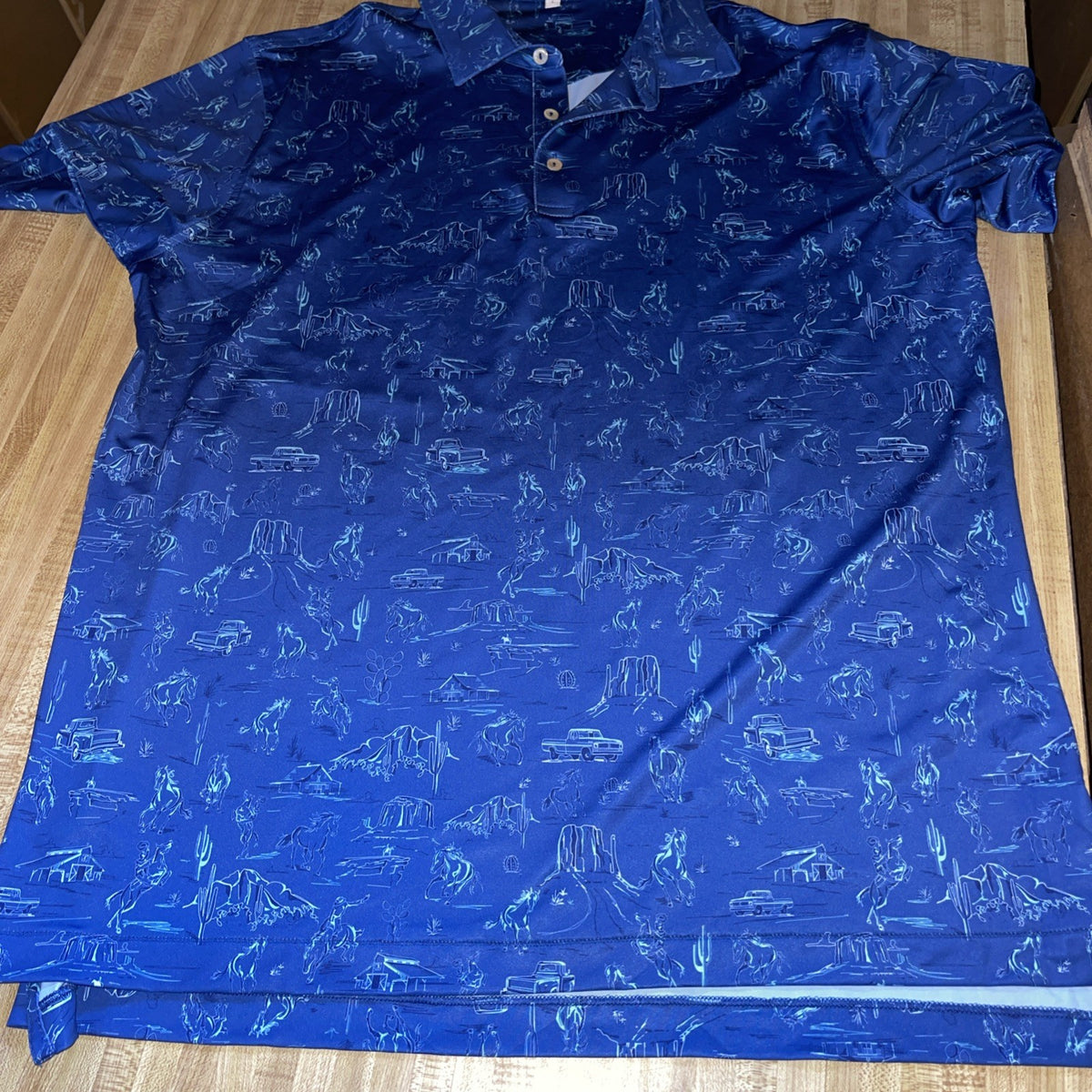 Peter Millar Summer Comfort Polo Large AOP
