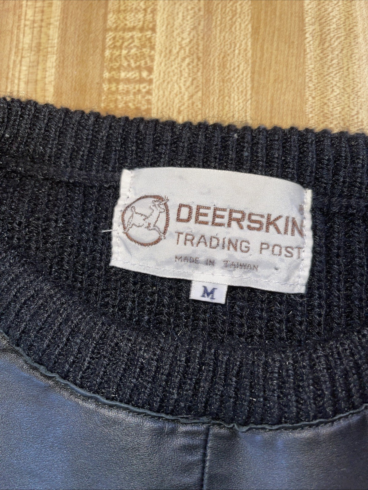 Vintage Deerskin Trading Post Sweater Medium 