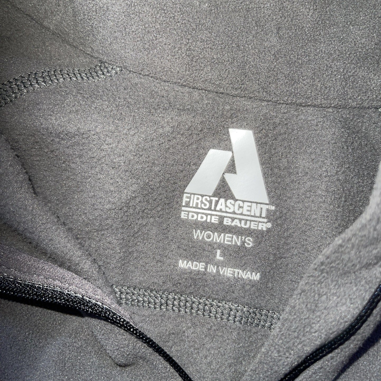 Eddie Bauer First Ascent Women’s Quarter Zip Large SMS Flying Tigers 