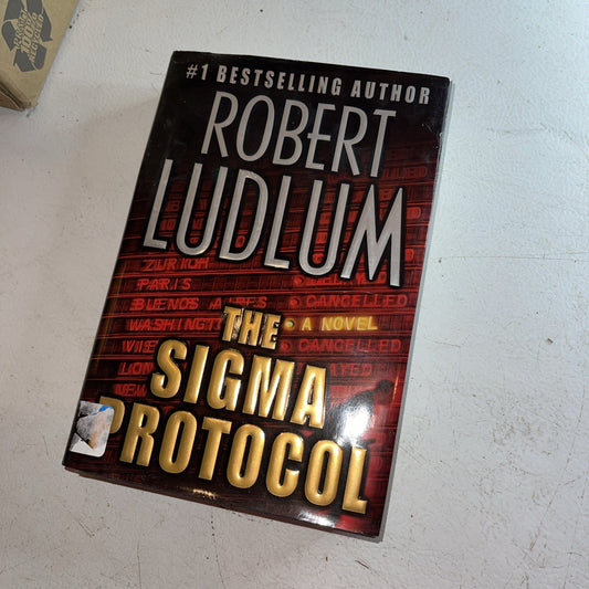 Sigma Protocol by Robert Ludlum (2001, Hardcover)