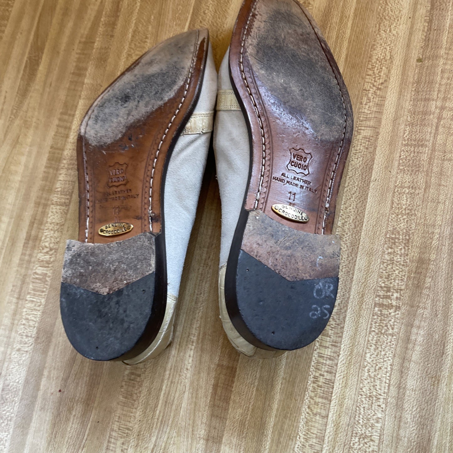 belvedere florence men's shoes 11 Genuine Crocodile