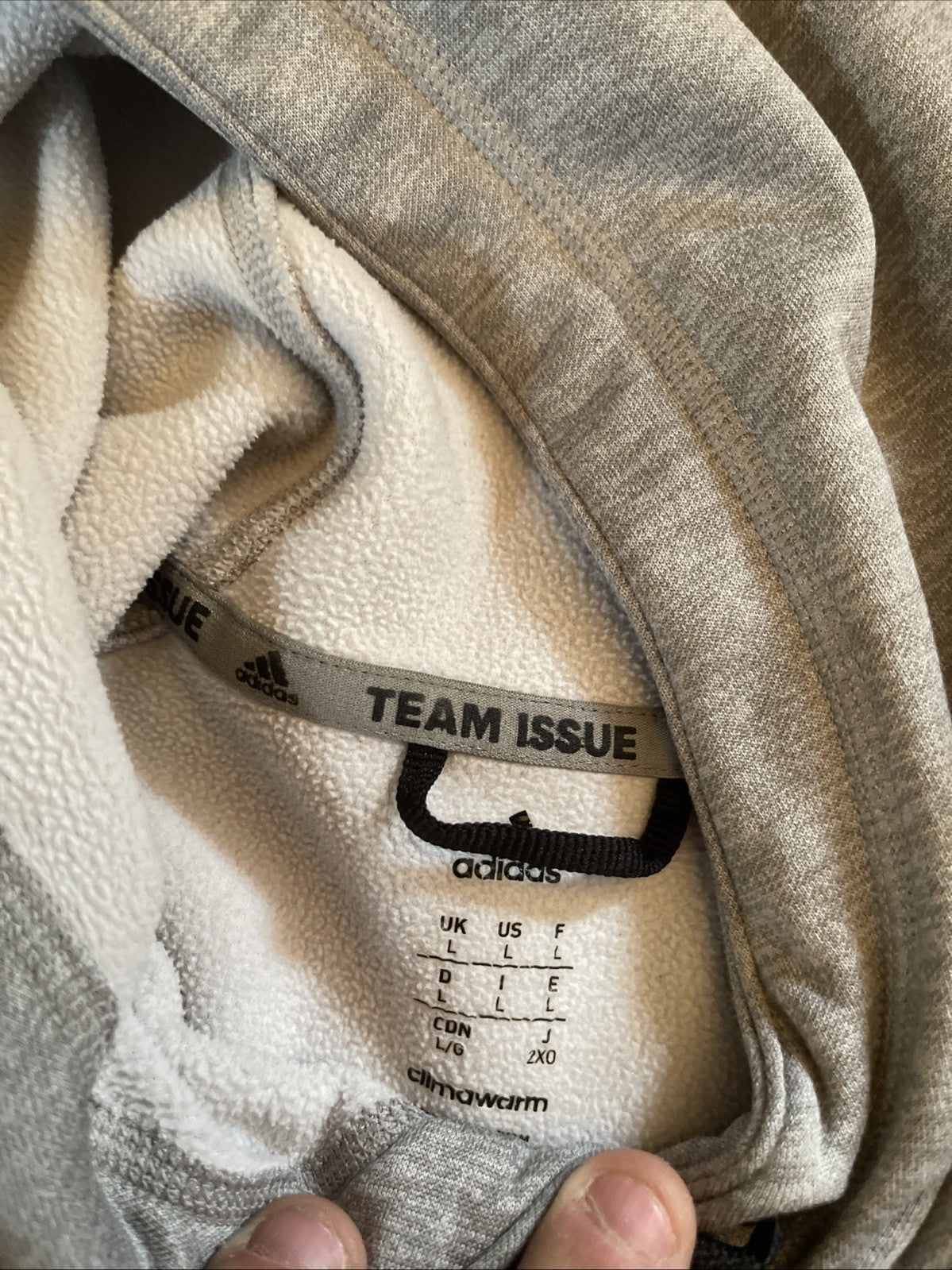 Adidas Team Issue Hoodie Large 