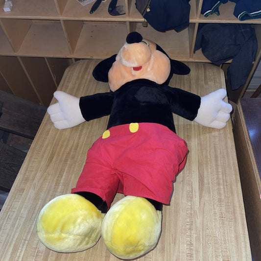 Giant Mickey Mouse Plush Over 3 Feet Tall 