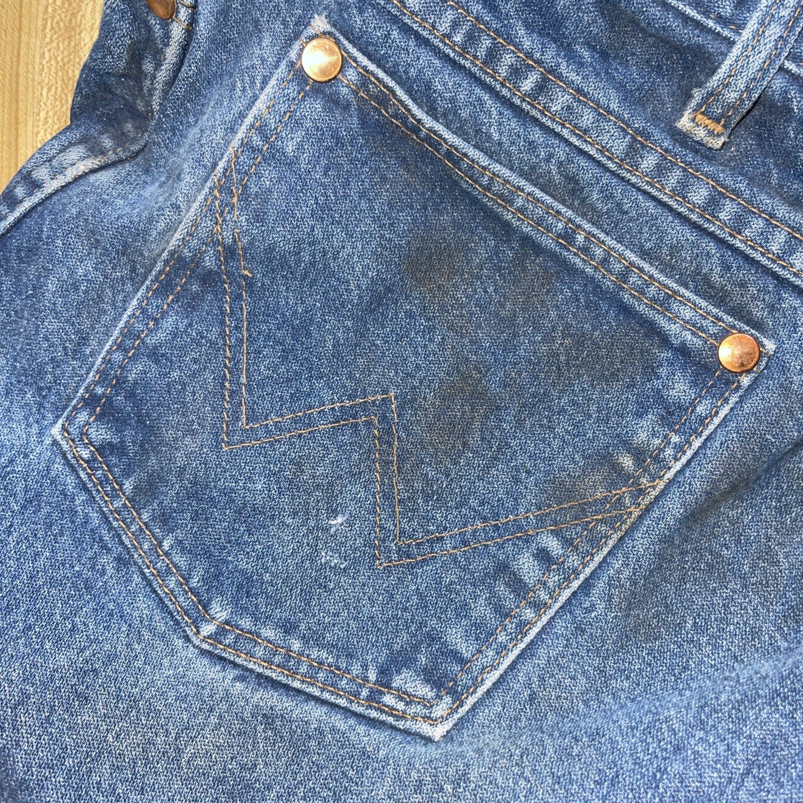 Vintage Wrangler 936pwd Jeans 36/32 Made In USA 