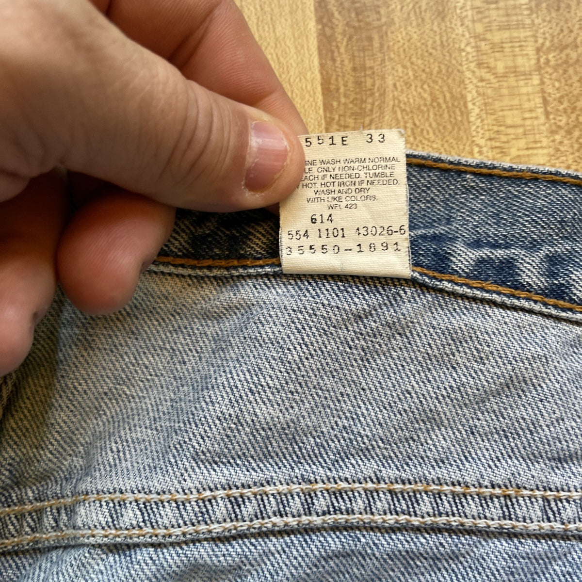 Vintage Made In USA Levi’s 550 Jorts 40