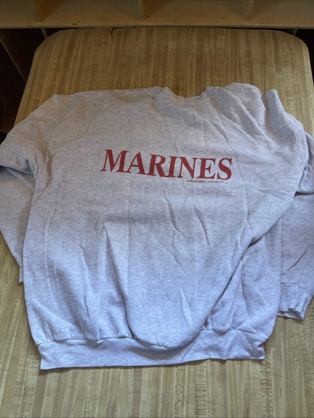 Vintage Lee Marines Sweatshirt XL Made In USA