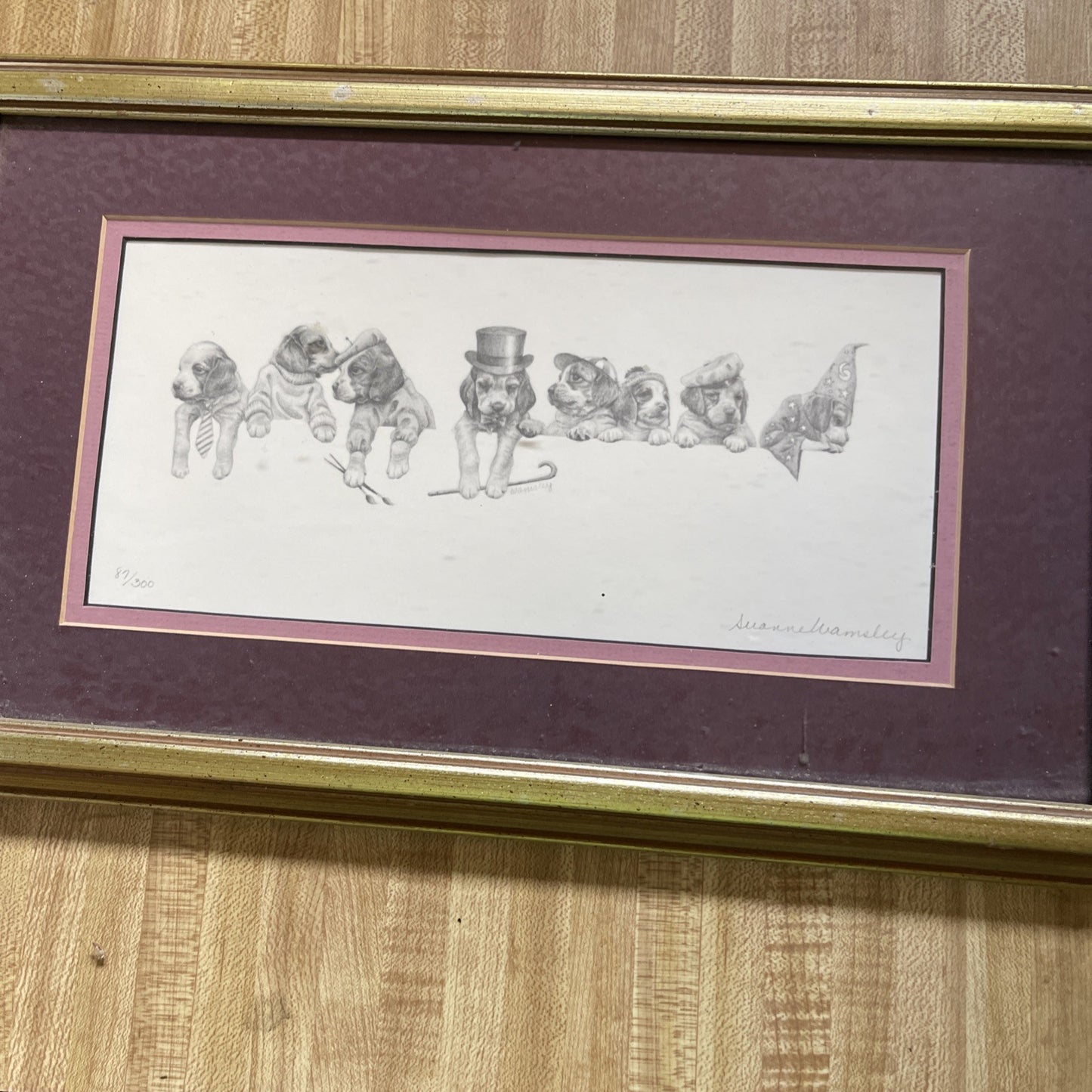 Suanne Wamsley Art Signed And Numbered 87/300