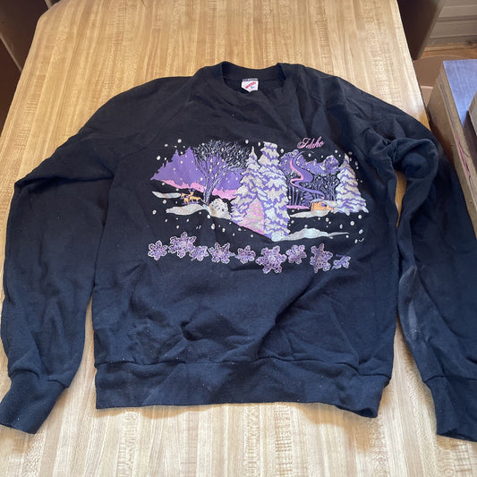Vintage Jerzees Sweatshirt Medium 