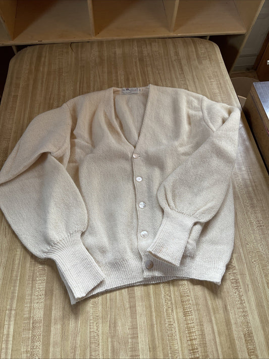 Vintage Parker Of Vienna Alpaca Cardigan 42