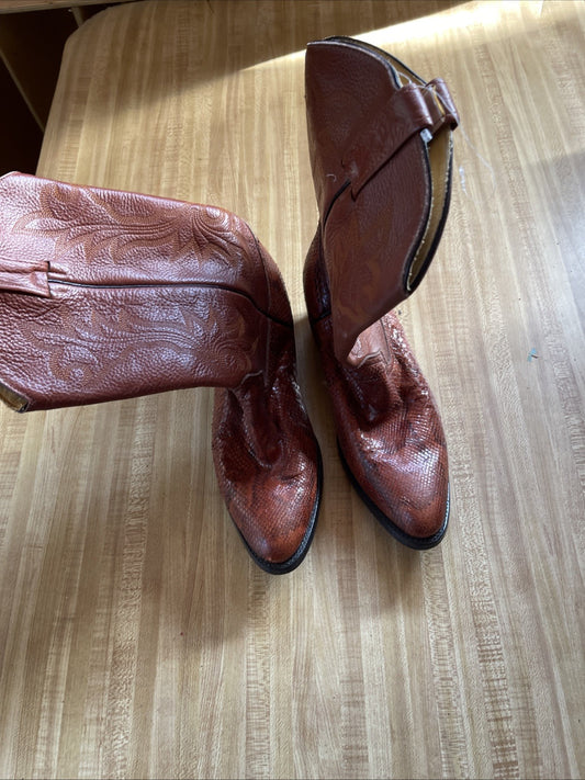 African Boots Brand Cowboy Boots 9