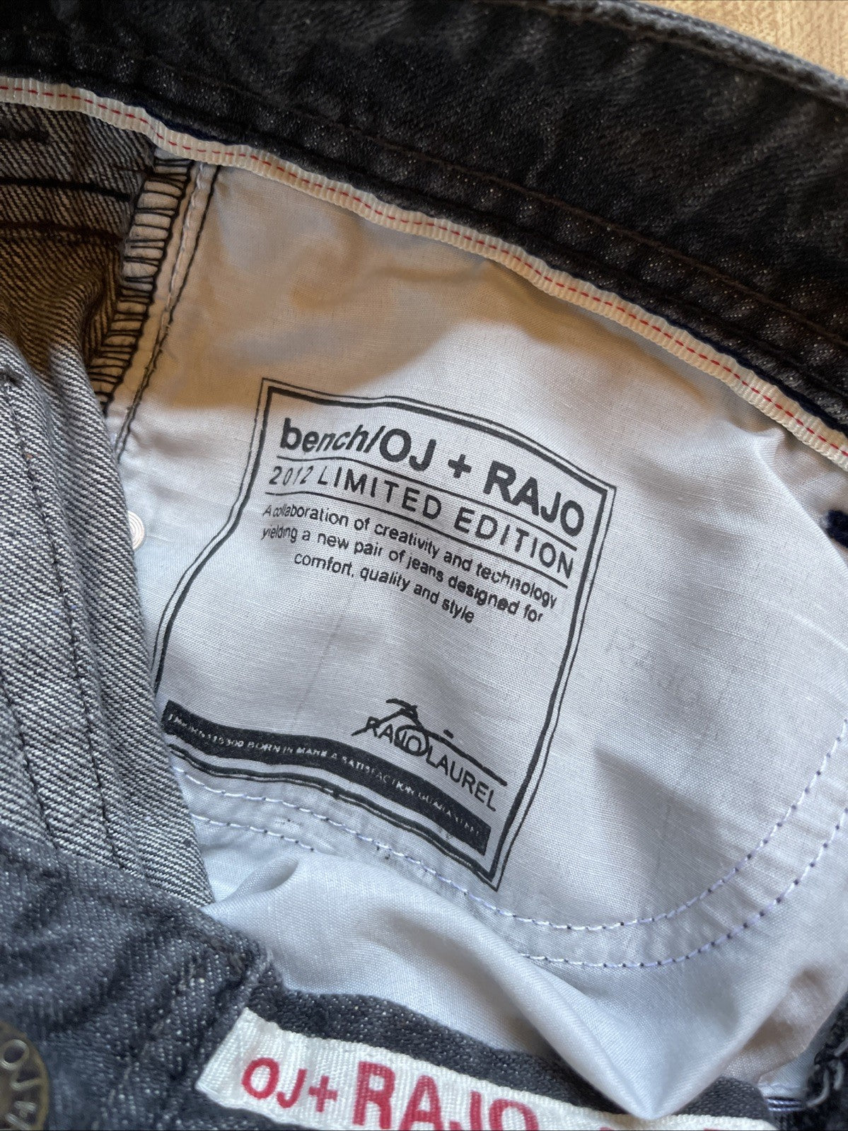 Bench OJ+Rajo Jeans 2012 Limited Edition 33/33