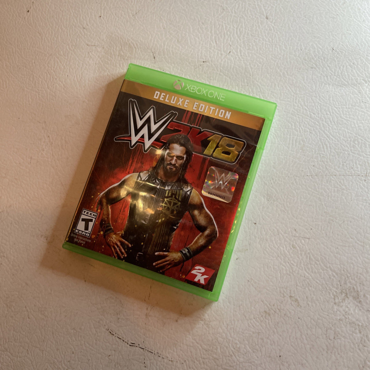 WWE 2K18: Deluxe Edition (Microsoft Xbox One, 2017) CIB