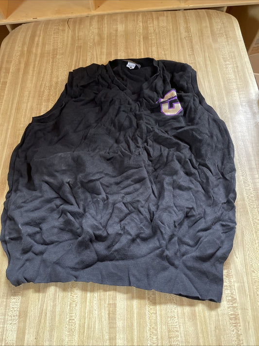 Andrew Roman Sweater Vest Vintage Made In USA XL