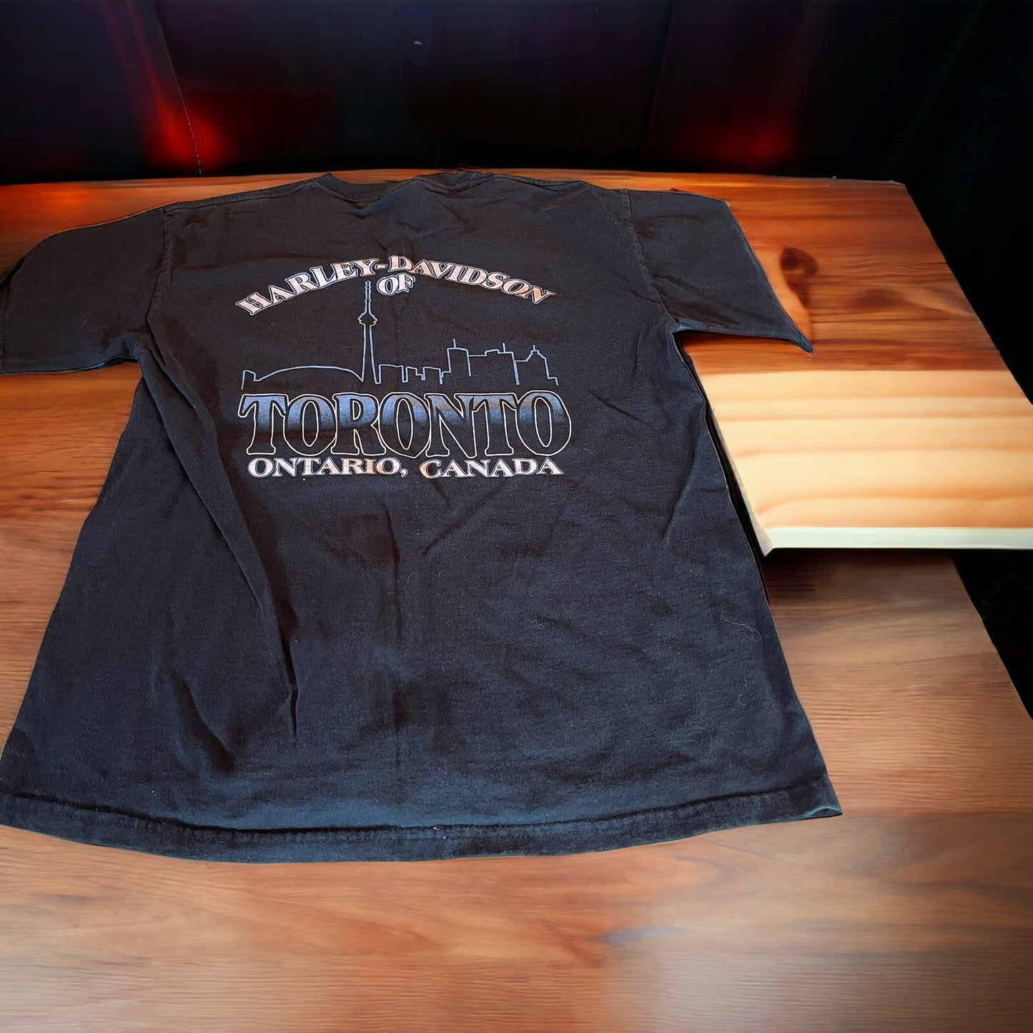 Toronto Harley Davidson T Shirt Medium