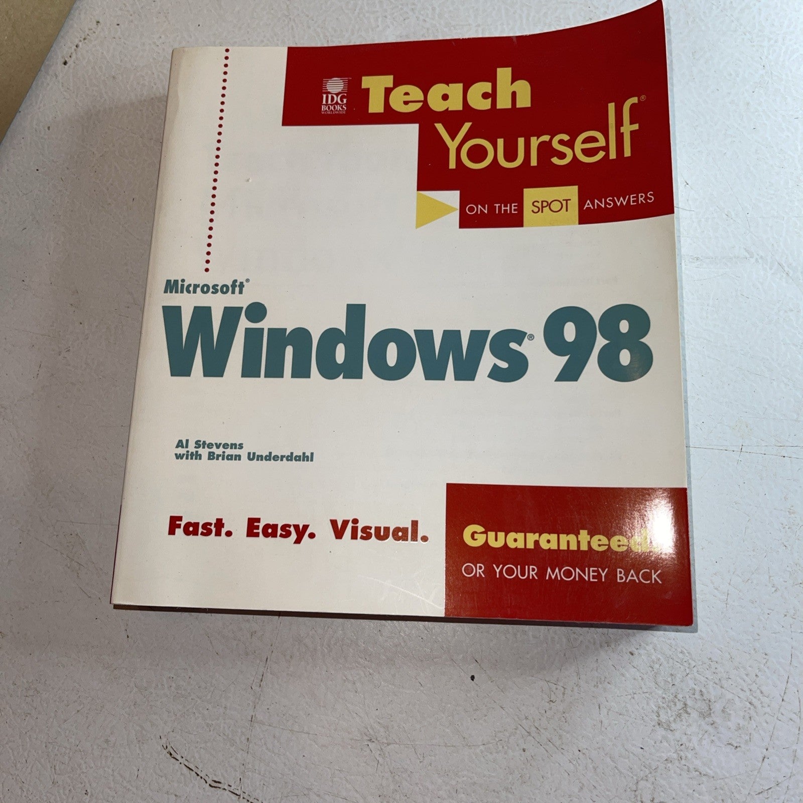 Teach Yourself Microsoft Windows 98 by Brian Underdahl and Al Stevens (1999,...