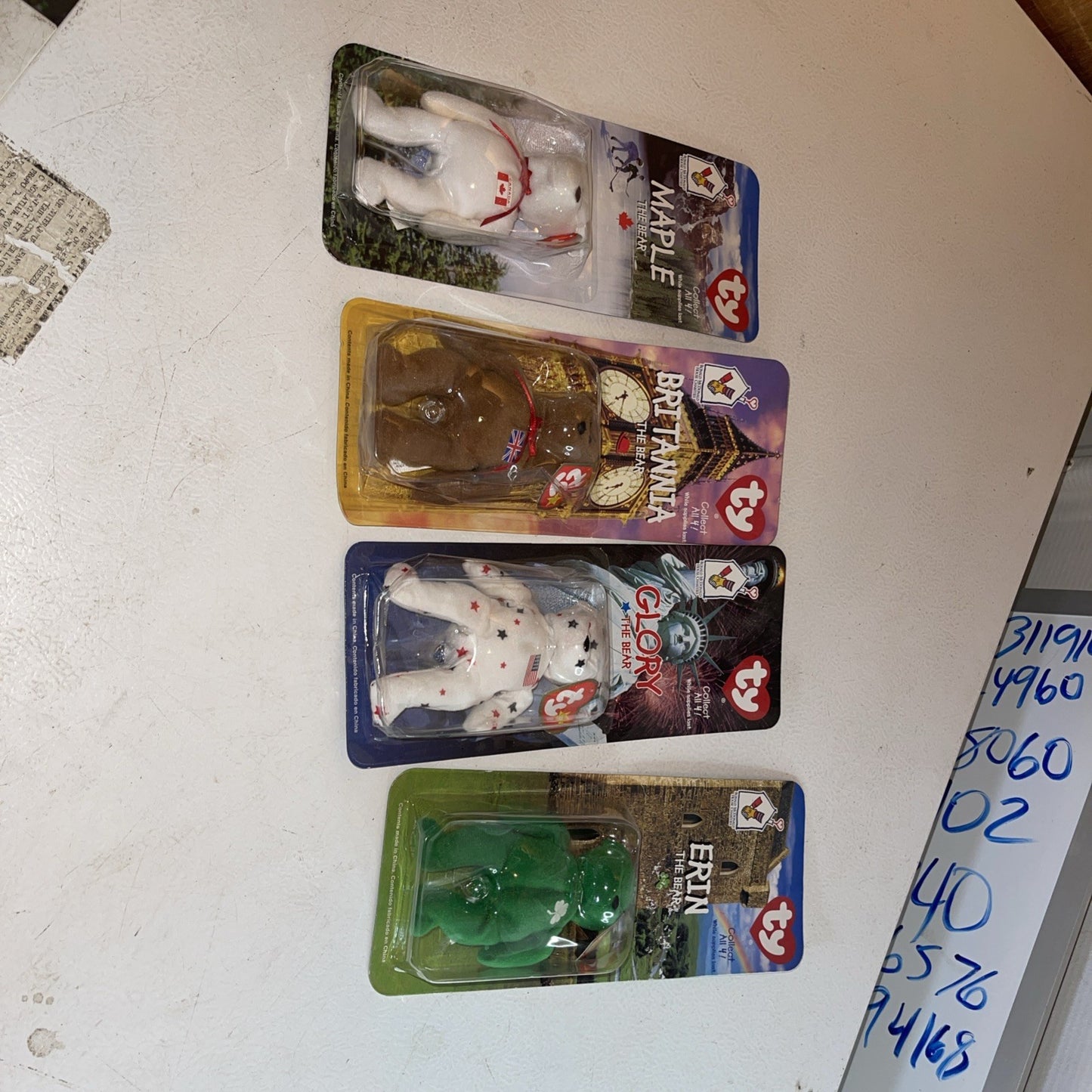 Vintage Ronald McDonald House Ty Beanie Babies Whole Set