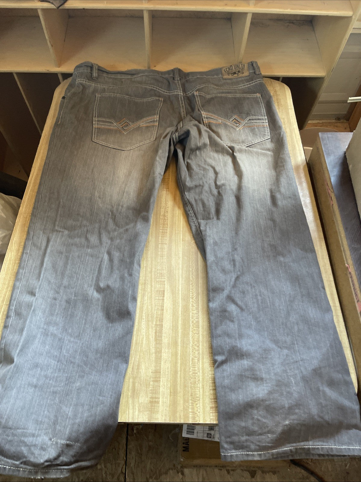Ecko Unltd Jeans Y2K Baggy Wide Leg Hiphop Streetwear 46/32