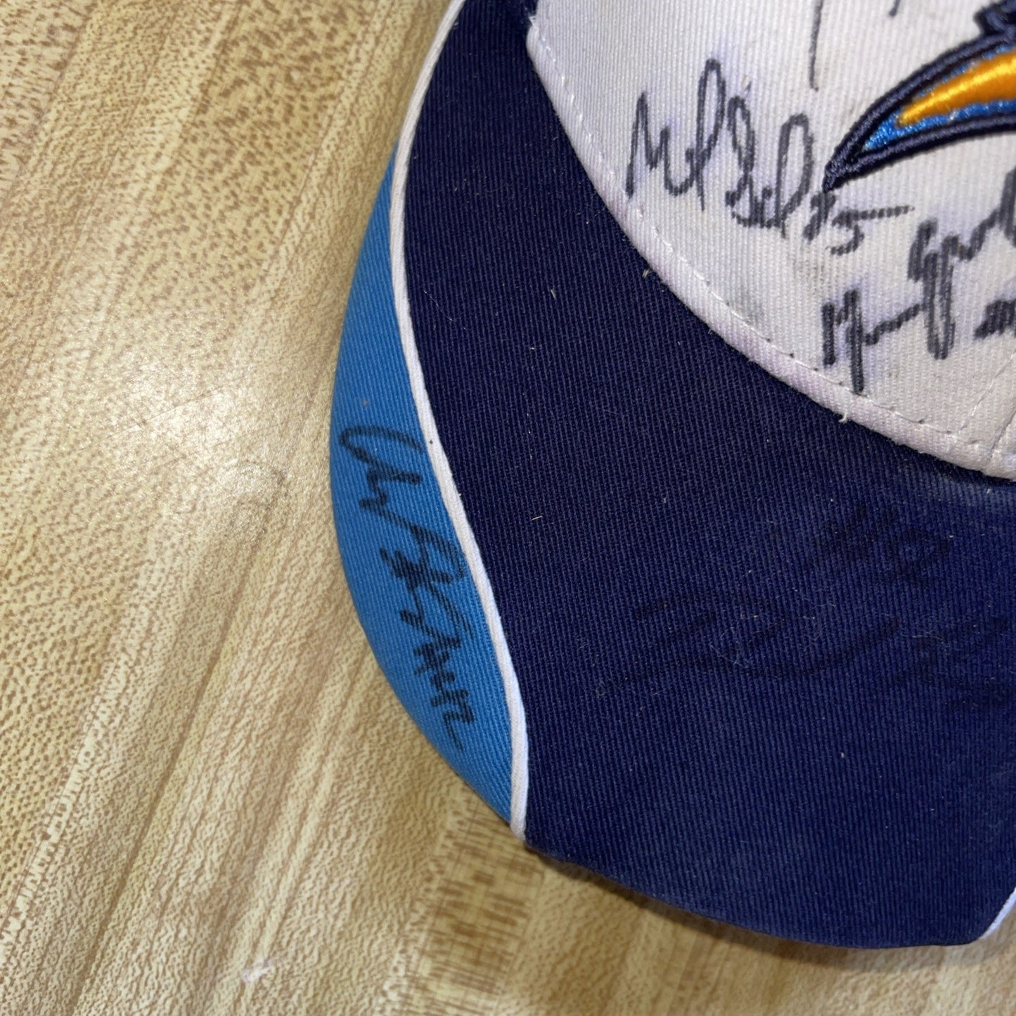 Autographed Chargers Cap