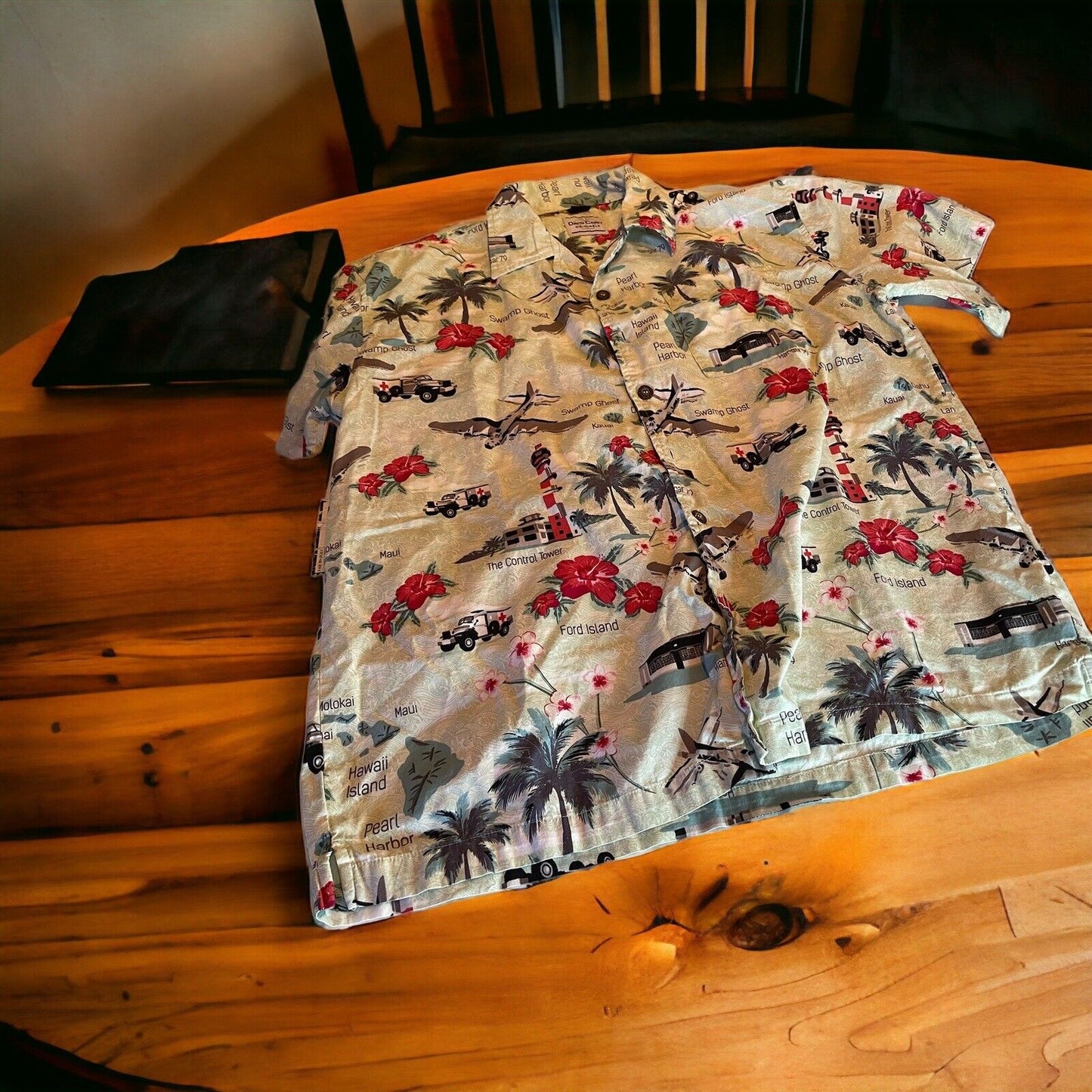 David Carey Originals Hawaiian Shirt XL