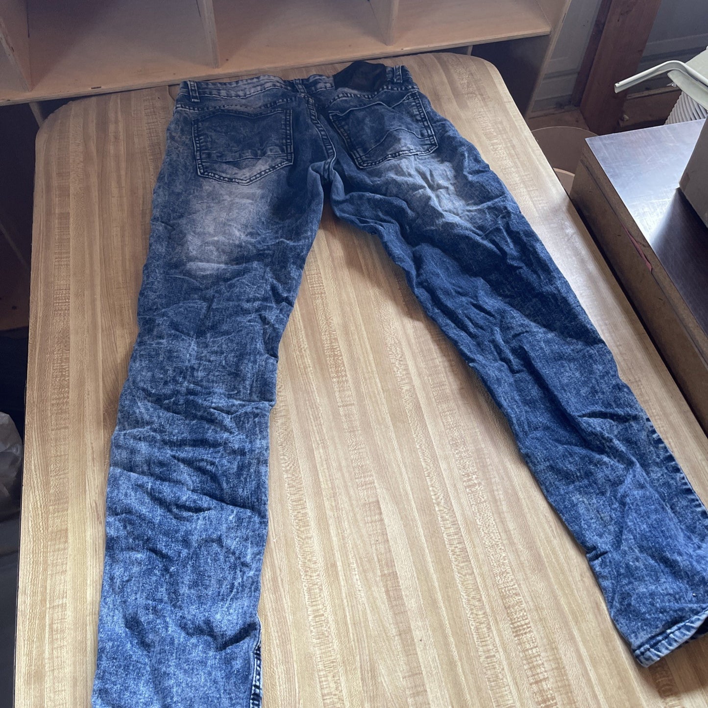 Rok Hand Crafted Jeans Broken Zipper 32x32