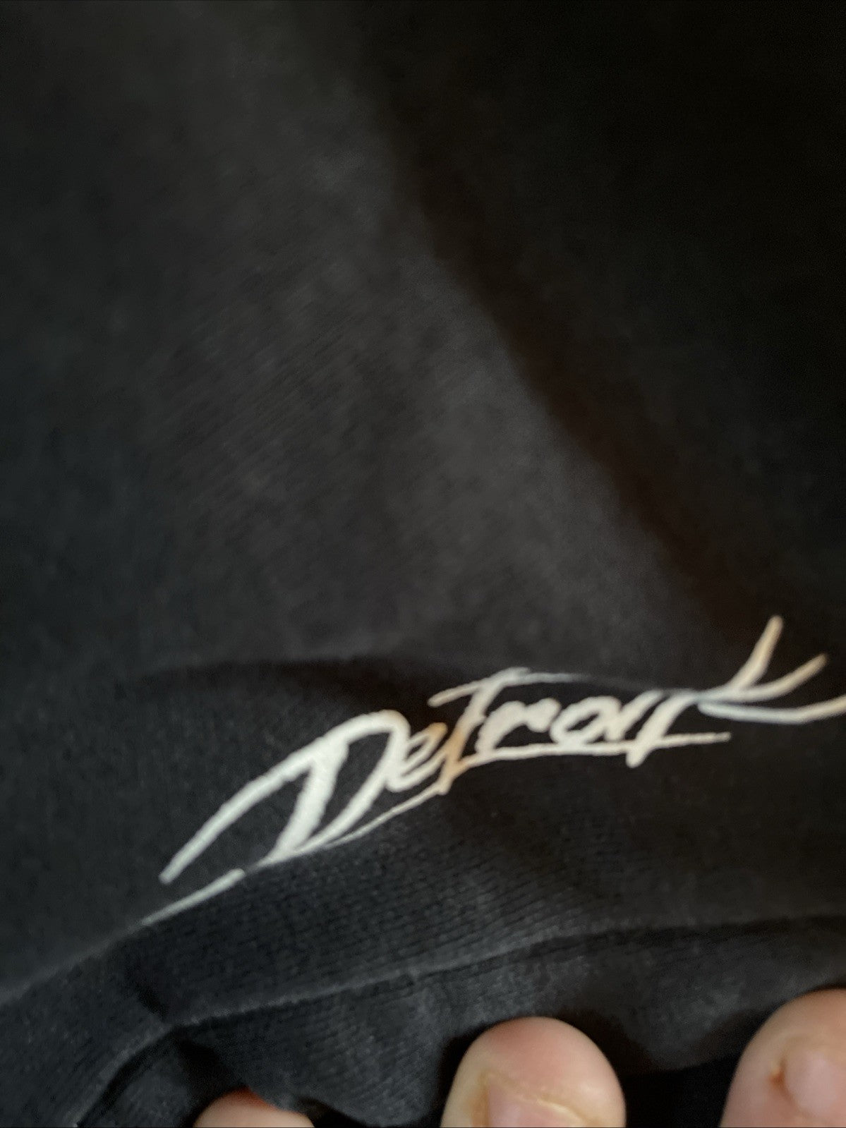 Detroit Motor City Hoodie Large 