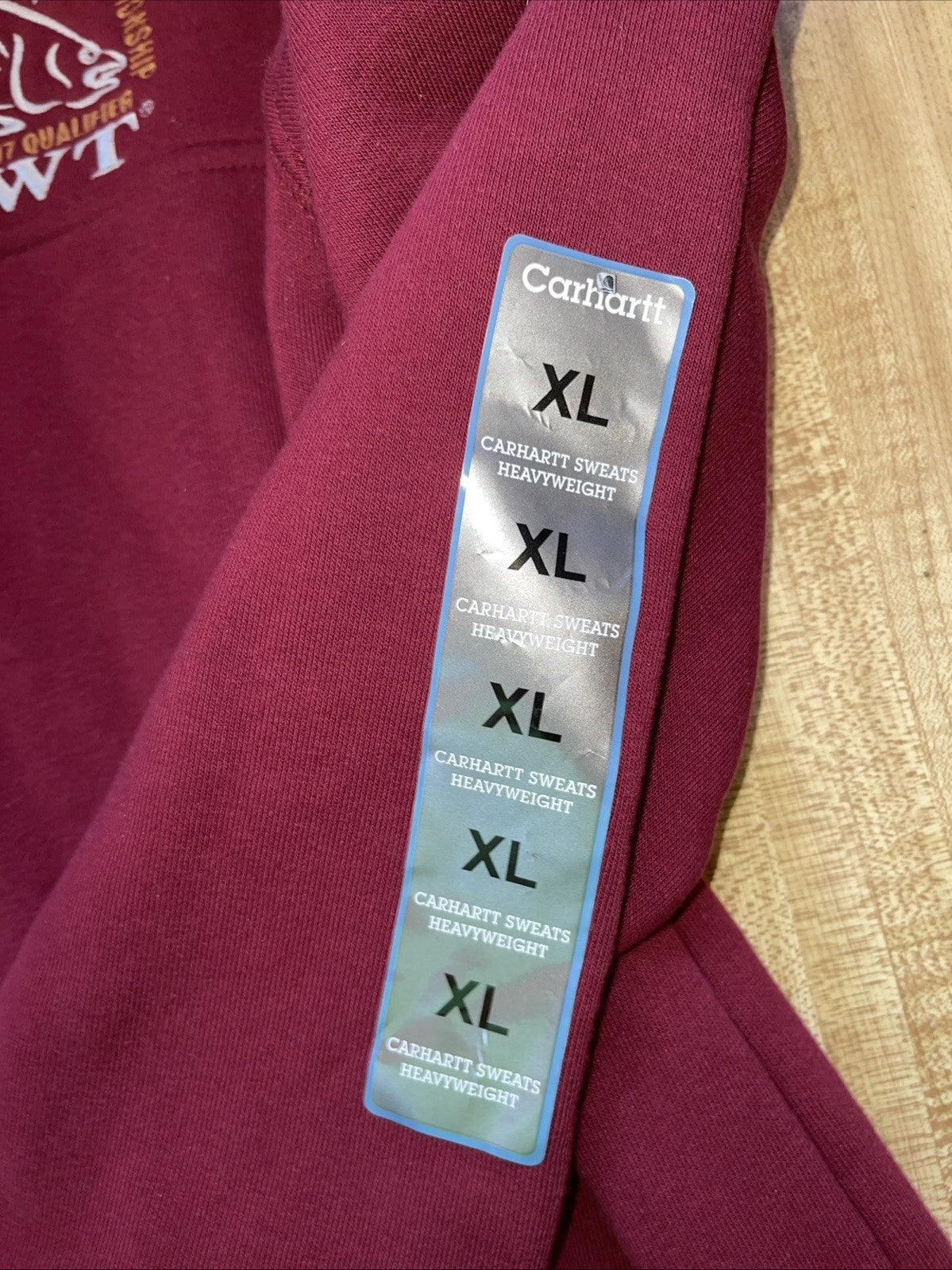 Deadstock Carhartt Quarter Zip XL