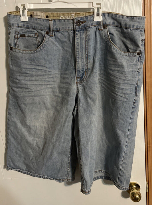 Ecko Unltd Baggy Fit Jorts Y2K Streetwear Hiphop 