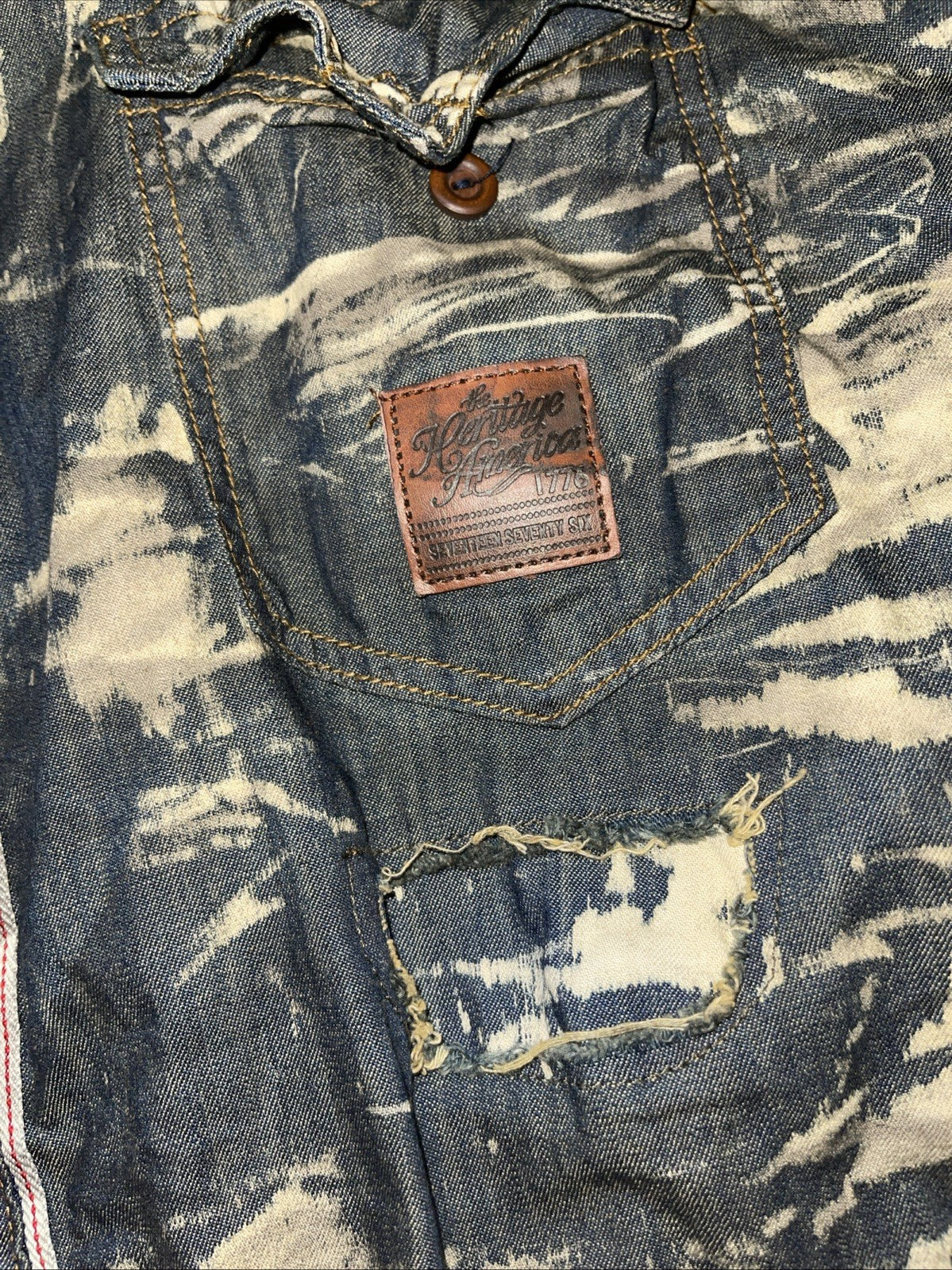 1776 Heritage America Button Up Shirt 5XL 