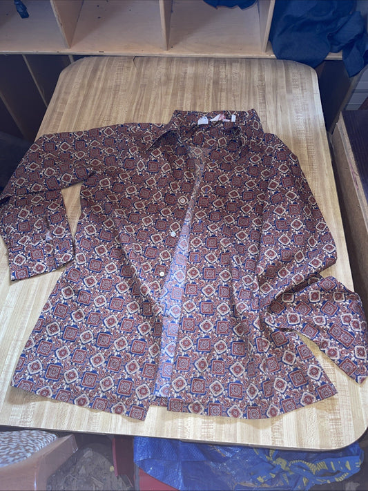 Vintage Panatela Tops By Levi’s Button Up Large