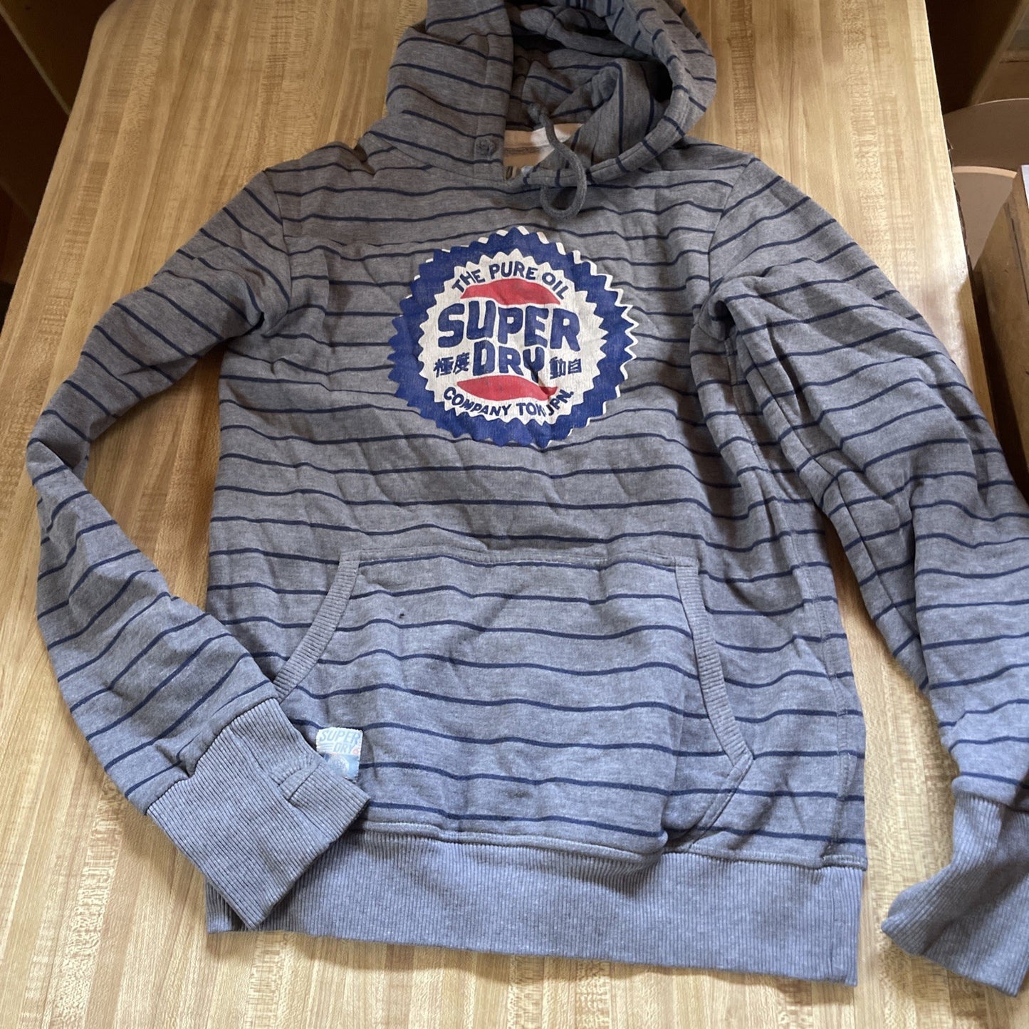 Super Dry Hoodie Large 
